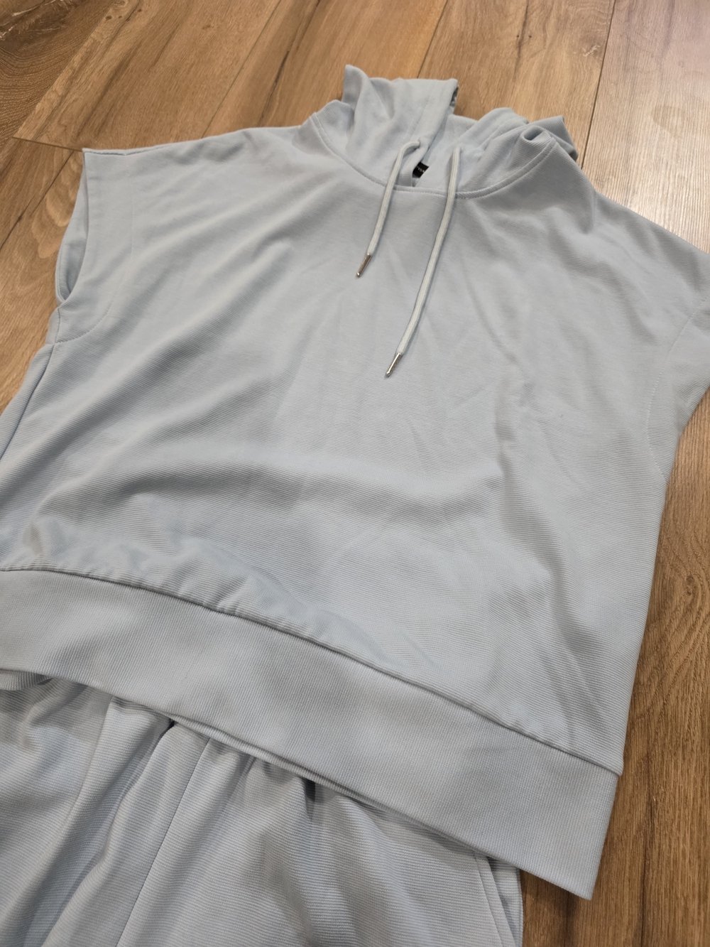 Light Blue Ribbed Set - Small - Picture 2 of 4